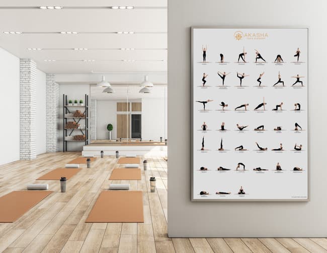 Poster Asana Poses